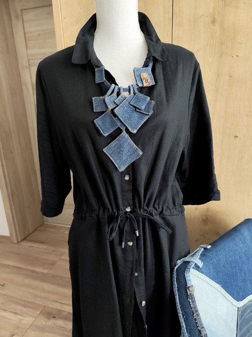Náhrdelník Jeans origo — foto 2