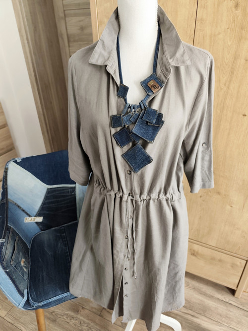 Náhrdelník Jeans origo — foto 3