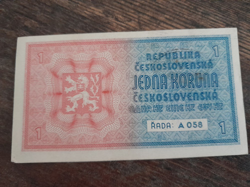 1 koruna 1938/40 protektorát — foto 4