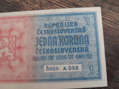 1 koruna 1938/40 protektorát — foto 6