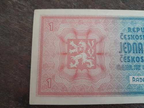 1 koruna 1938/40 protektorát — foto 5