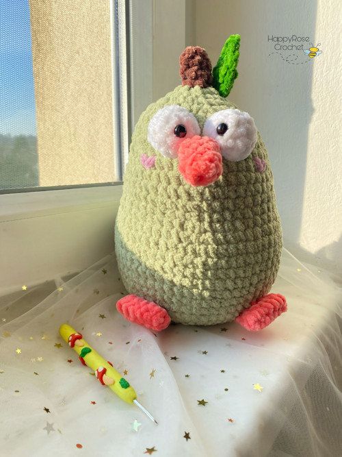 Háčkovaný Kiwi Ptáček — foto 6