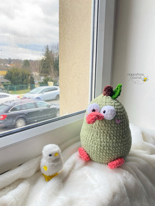 Háčkovaný Kiwi Ptáček — foto 4