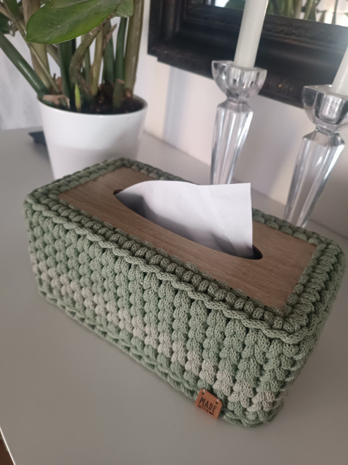 Háčkovaný Obal Na Kapesníky Xl — foto 2