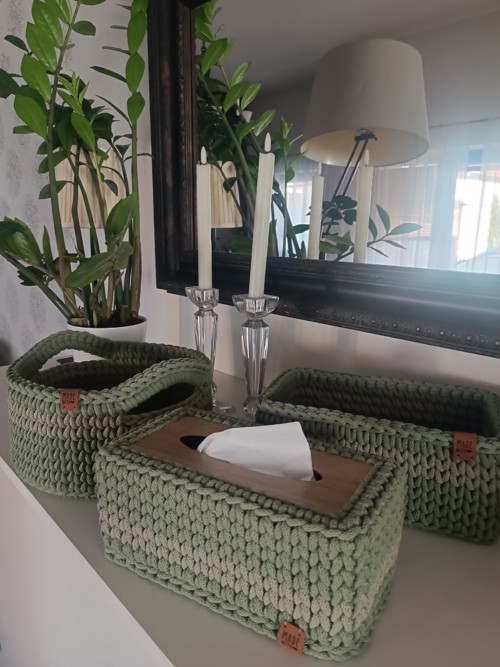 Háčkovaný Obal Na Kapesníky Xl — foto 3