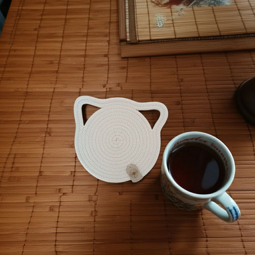 Kočičí podložky - ecru — foto 2