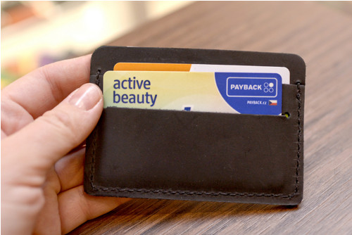 Card-holder Slim. Kůže "Kaiser" černá — foto 6