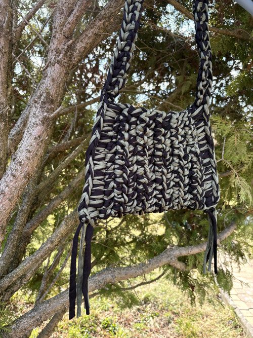 Dusk bag háčkovaná kabelka — foto 2