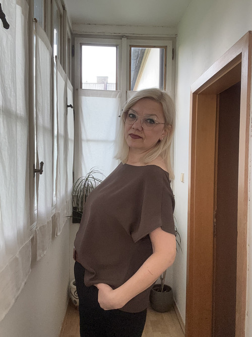 Tunika tmavě hnědá — foto 3
