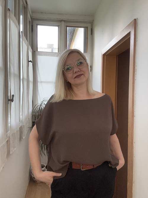 Tunika tmavě hnědá — foto 5