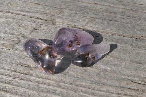 Ametyst s rutilem- sada V3325 — foto 2