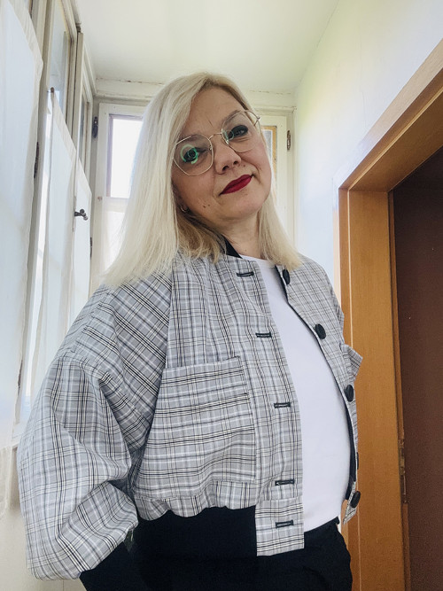 Bunda károvaná — foto 2