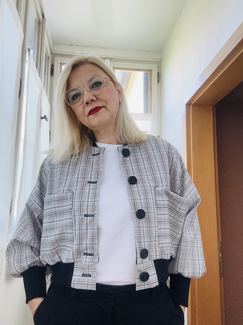 Bunda károvaná — foto 3