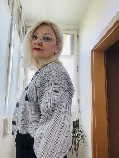 Bunda károvaná — foto 4