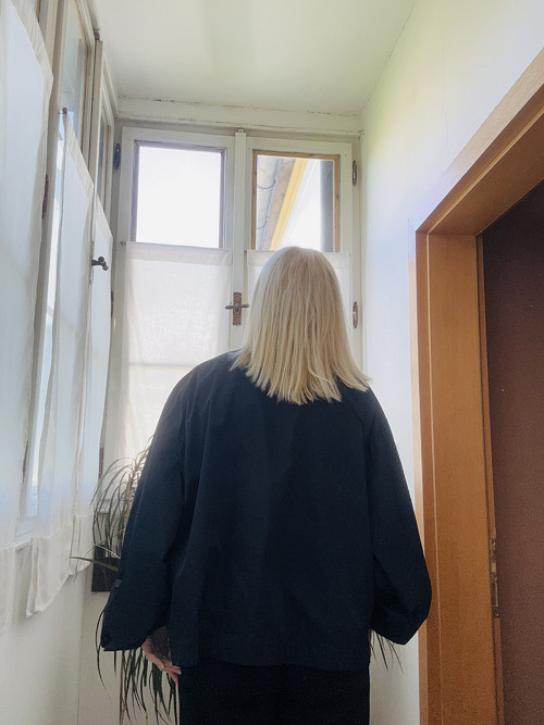 Bunda jarní tmavomodrá — foto 3