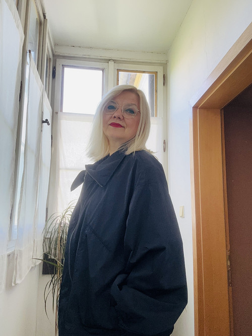 Bunda jarní tmavomodrá — foto 5