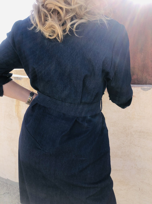 Džínové šaty Blue — foto 4
