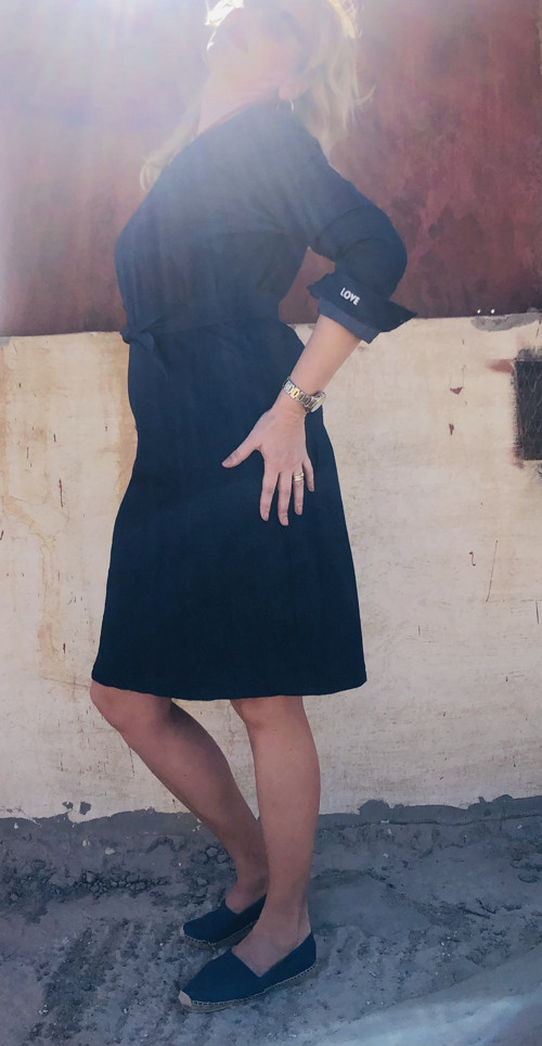 Džínové šaty Blue — foto 2