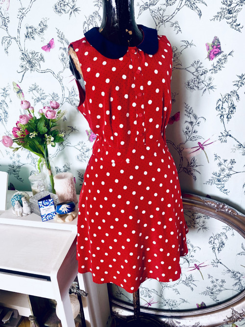 Šaty retro dots — foto 3