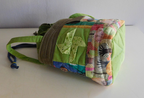 Šity košík na ledacos - patchwork — foto 2