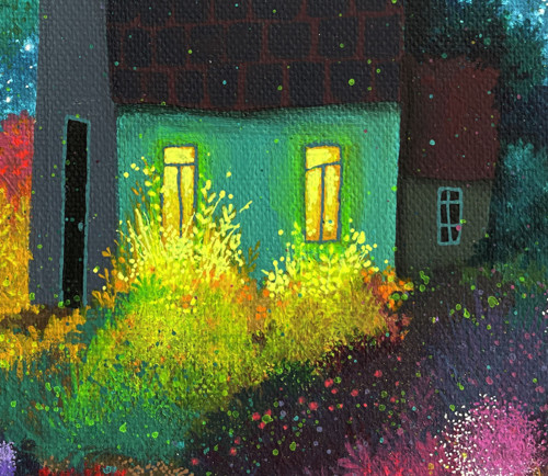 Daleko od lidí - 30x30cm — foto 4