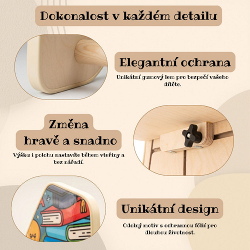 Židle + molitanový podsedák+opěrka — foto 2