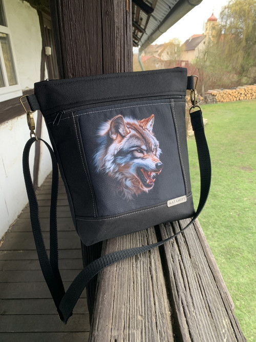 Crossbody kabelka - Vlk — foto 2