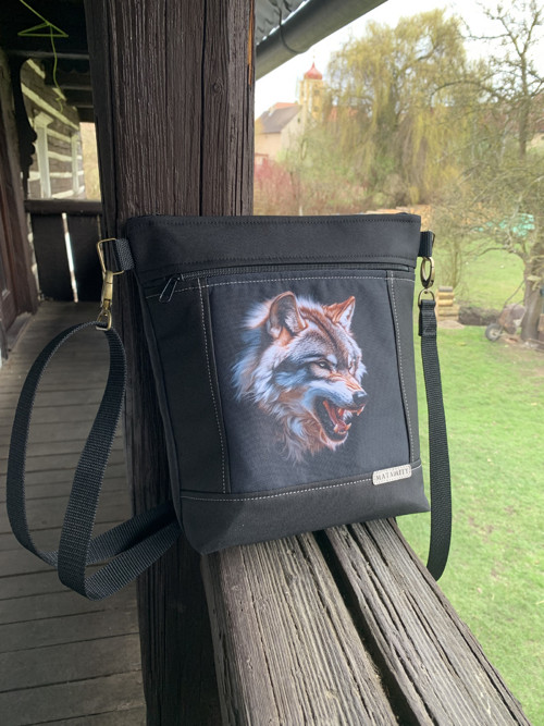 Crossbody kabelka - Vlk — foto 3