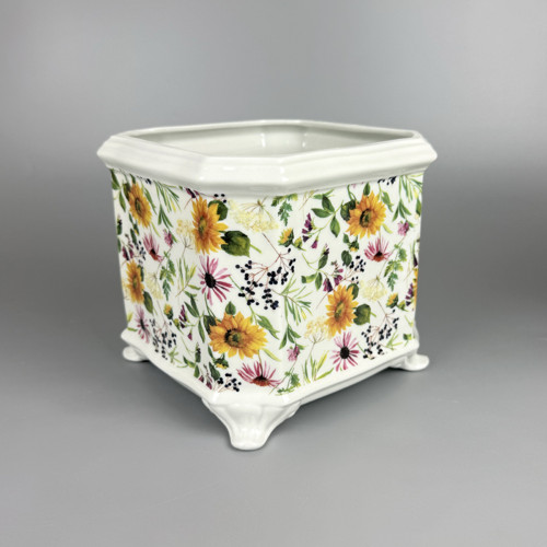 Porcelánový květináč — foto 3