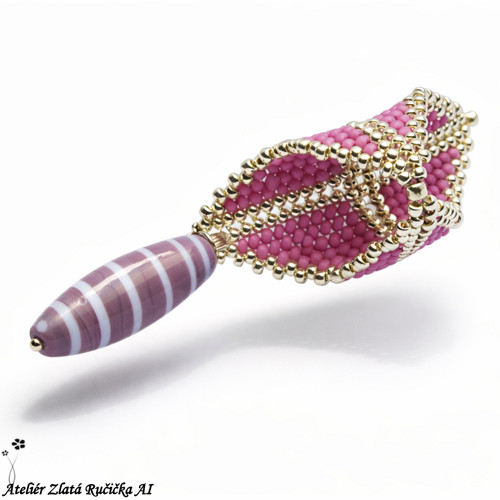 LILAC - spona na šátek — foto 2