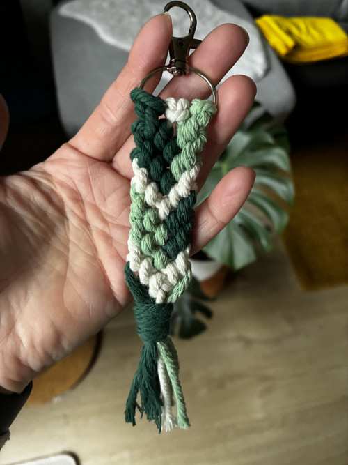 Macramé přívěsek — foto 2