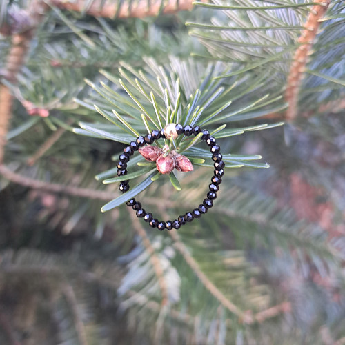 Spinel 1,5 mm prstýnek — foto 4