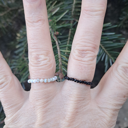 Spinel 1,5 mm prstýnek — foto 6
