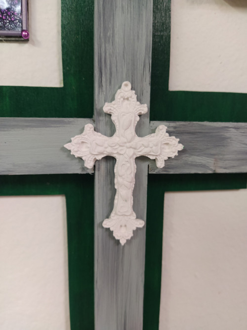 Šedo zelený křížek — foto 5