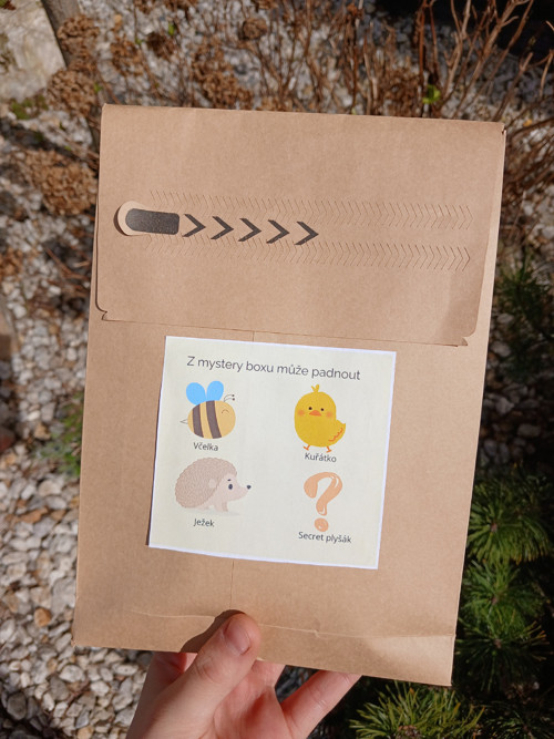 Mystery box s háčkovaným plyšákem — foto 2
