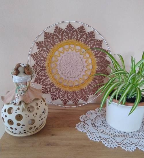 Háčkovaná mandala — foto 4