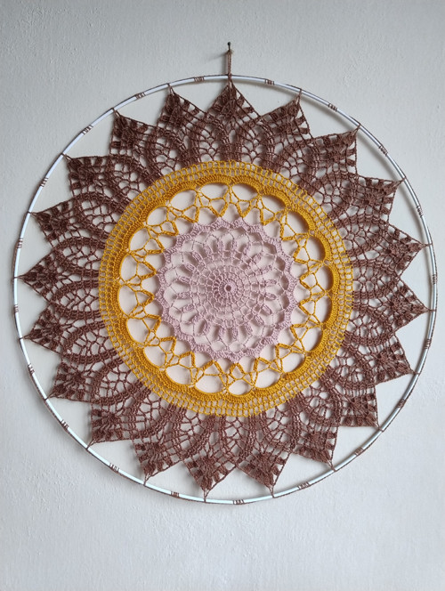 Háčkovaná mandala — foto 6