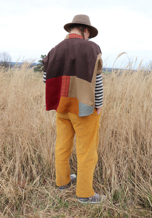 Lněná sešívaná oversize — foto 3
