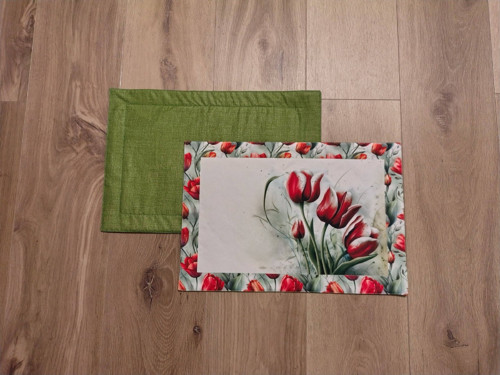 Prostírání tulipány červené — foto 3