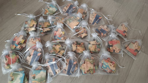 Dřevěné puzzle - les — foto 2