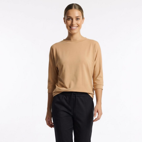 Top oversize CHARLOTTE golden beige — foto 5