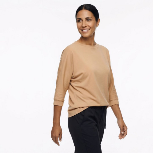 Top oversize CHARLOTTE golden beige — foto 6