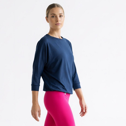 Top oversize CHARLOTTE royal marine blue — foto 4