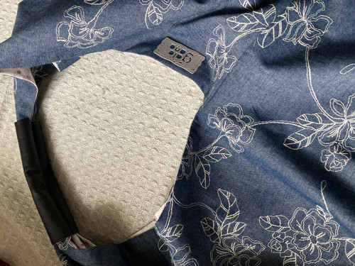 Hobo bag džínová — foto 3