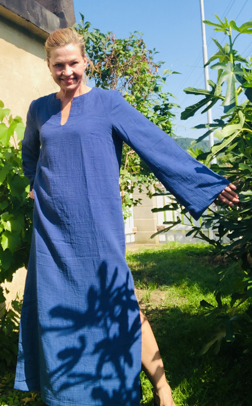 Modré mušelínové — foto 3