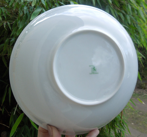 Porcelánová značená mísa — foto 5