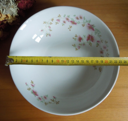 Porcelánová značená mísa — foto 6