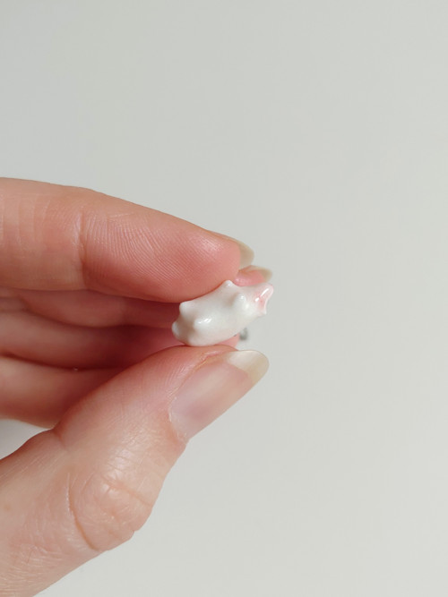 Přívěsek ovečka porcelánová — foto 2