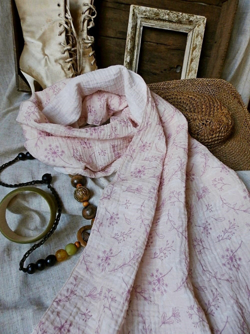 Pařížanka Mušelínový šál — foto 2