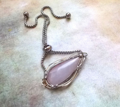 Náramek s chalcedonem — foto 3